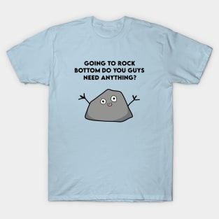 Funny Cute Rock Sad Depressed Meme T-Shirt